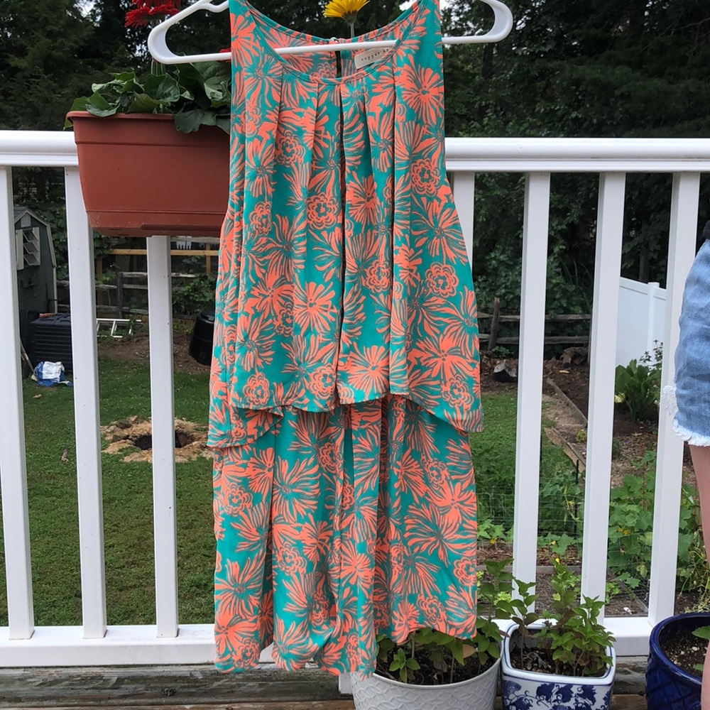 Tropical Floral Romper